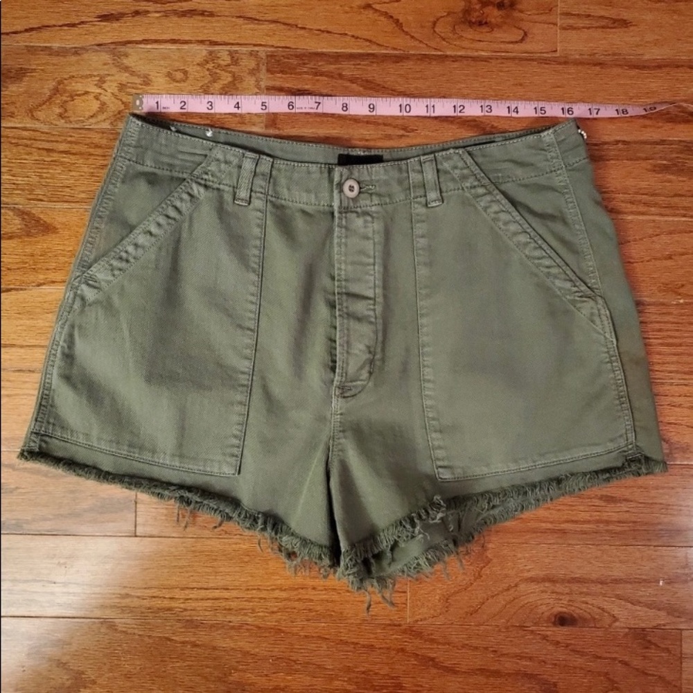 Hudson Mika High Rise Military Shorts